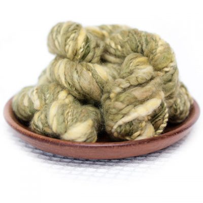 Olive & Gold Texture Yarn