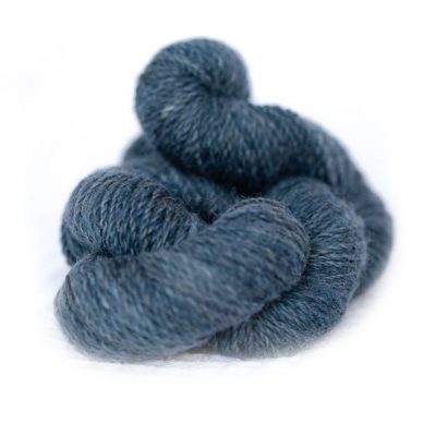 Smokey Steel Blue Yarn